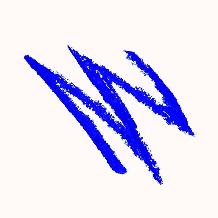 Dat Gel Eyeliner Tho in Beach - Delineador azul a prueba de agua con difuminador