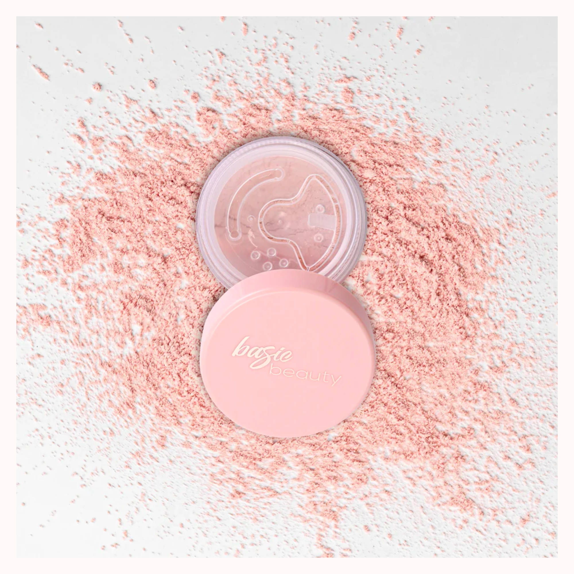 Translucent Pink Setting Powder