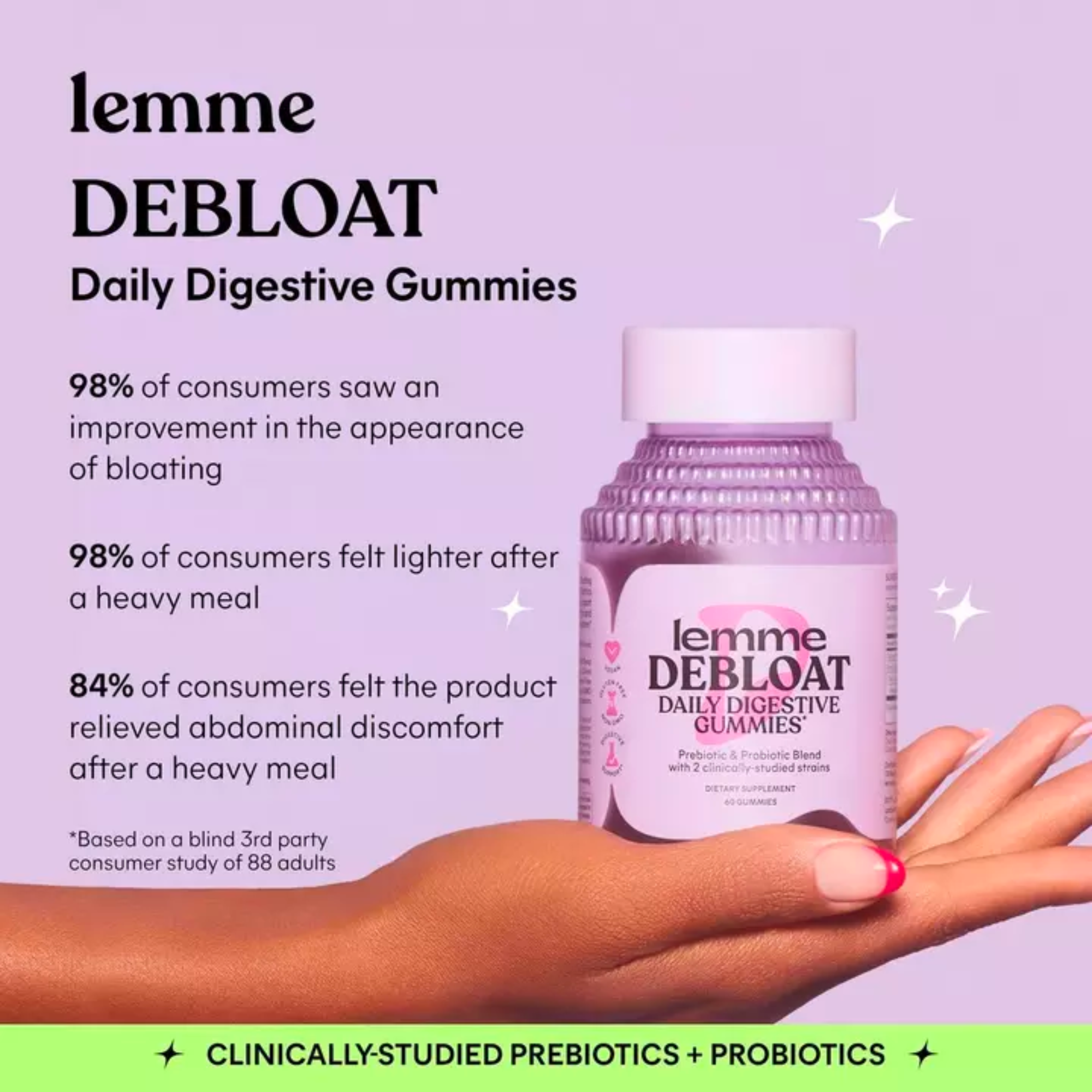 Debloat: Daily Digestive Gummies