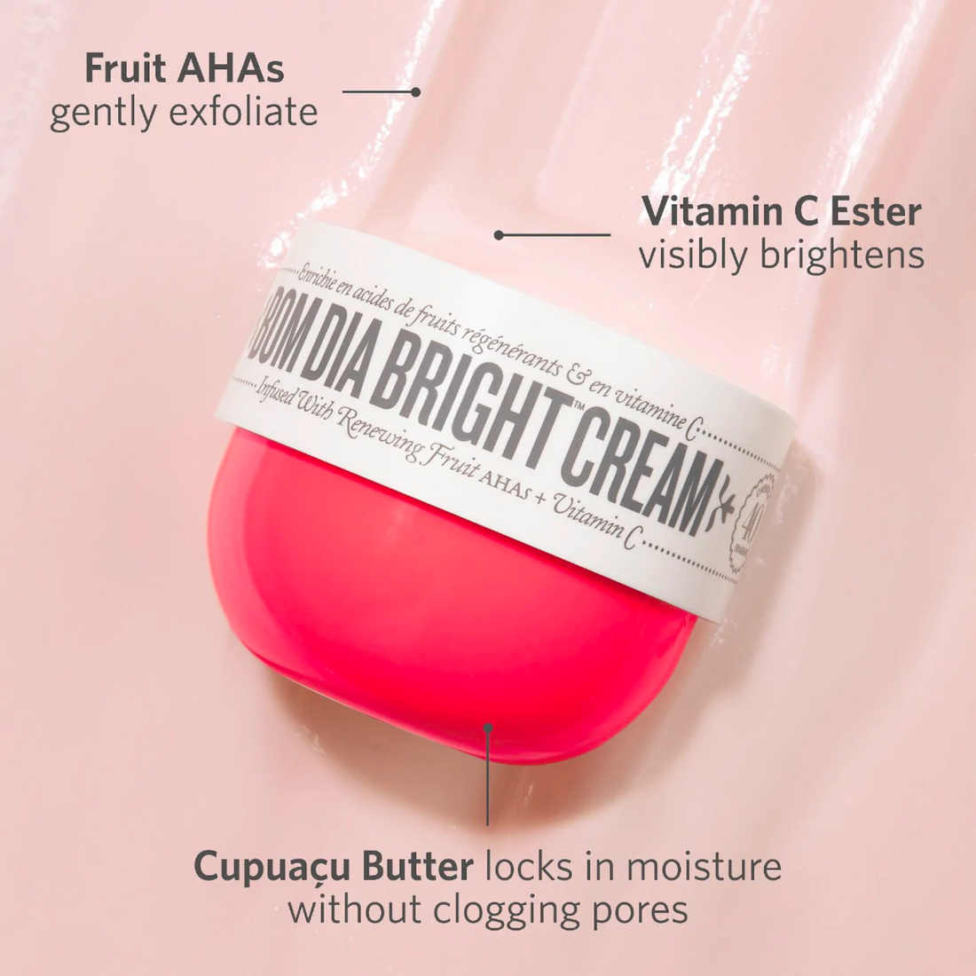 Bom Dia Bright Body Cream with Vitamin C