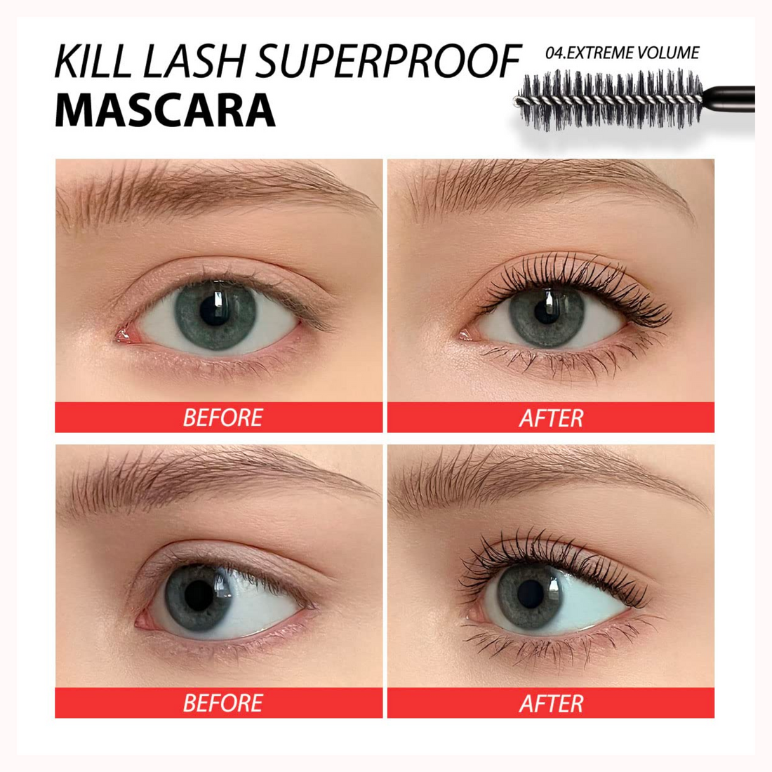 Kill Lash Superproof Máscara 04 Extreme Volume