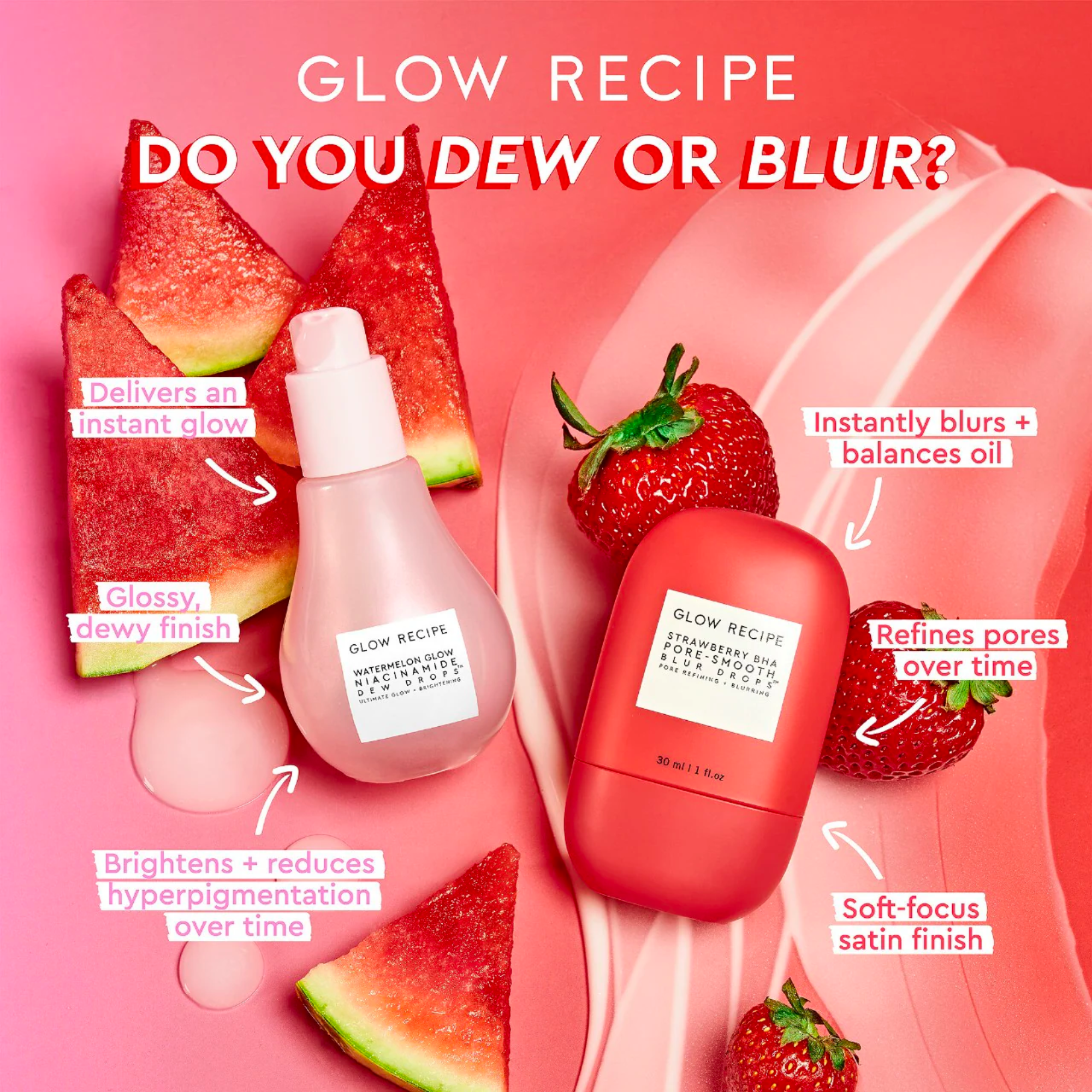 Watermelon Glow Niacinamide Dew Drops Serum