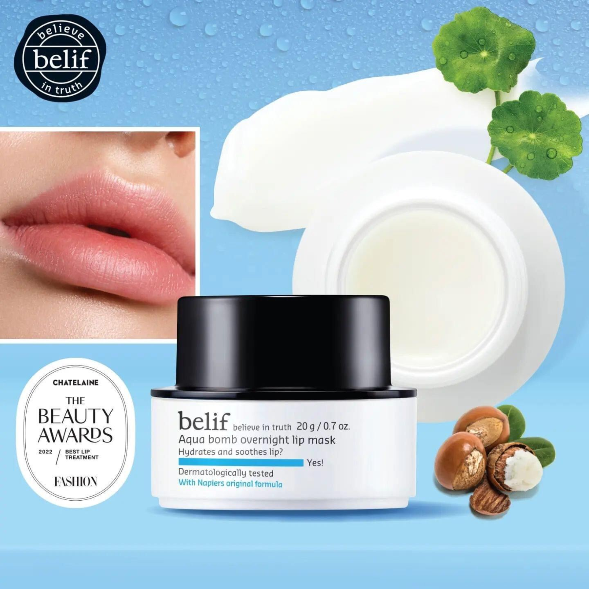 Aqua Bomb Overnight Lip Mask