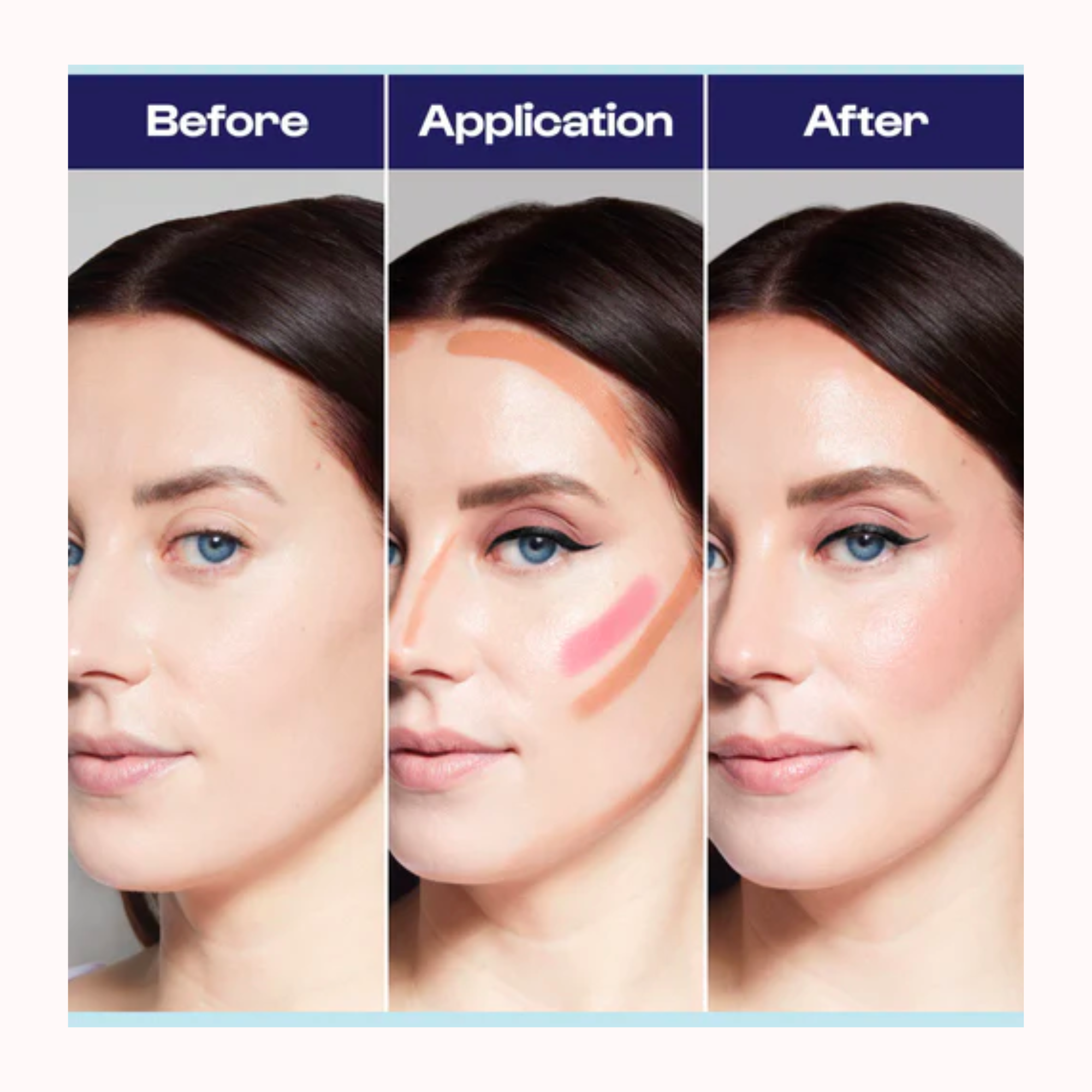 Stack the Odds Blush, Bronzer & Highlighter Trio SIN CAJA NUEVO