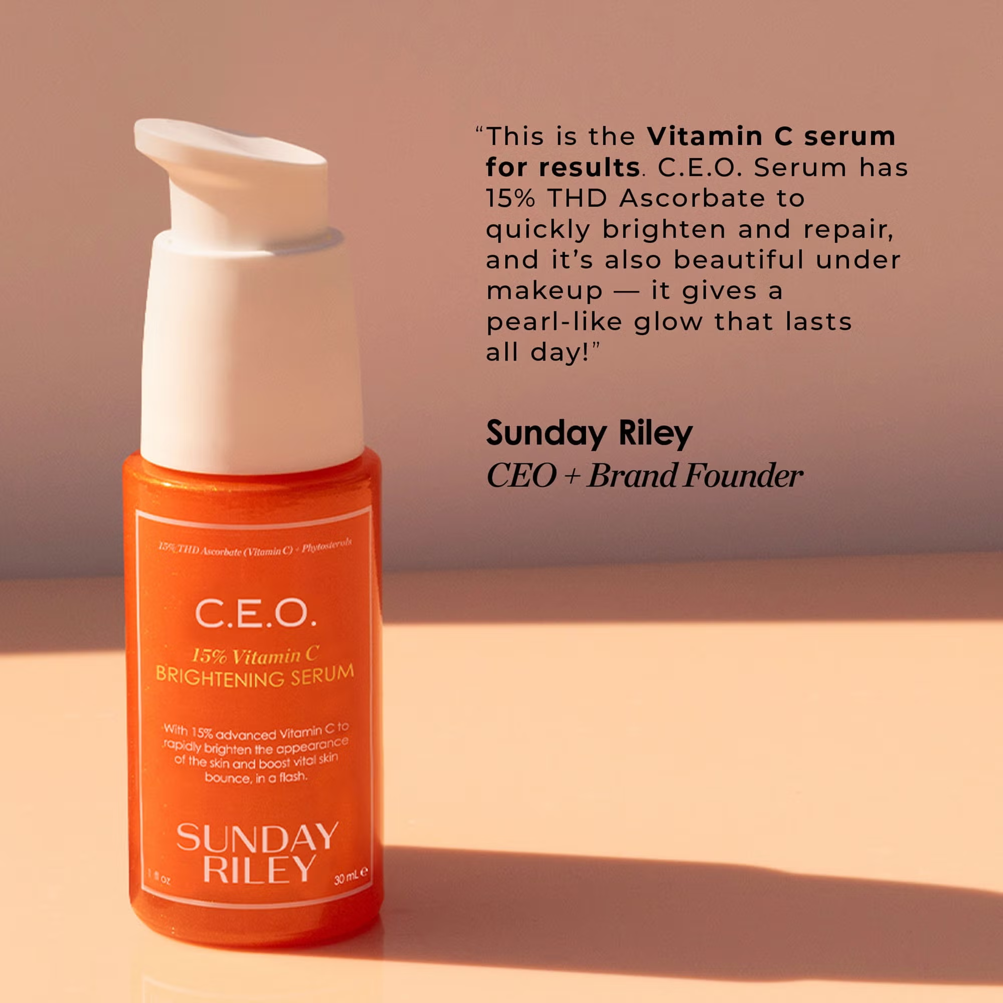 C.E.O. 15% Vitamin C Brightening Serum