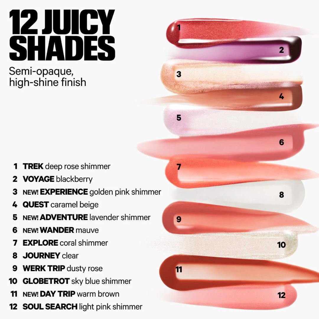 Odyssey Hydrating Non-sticky Lip Oil Gloss Werk Trip