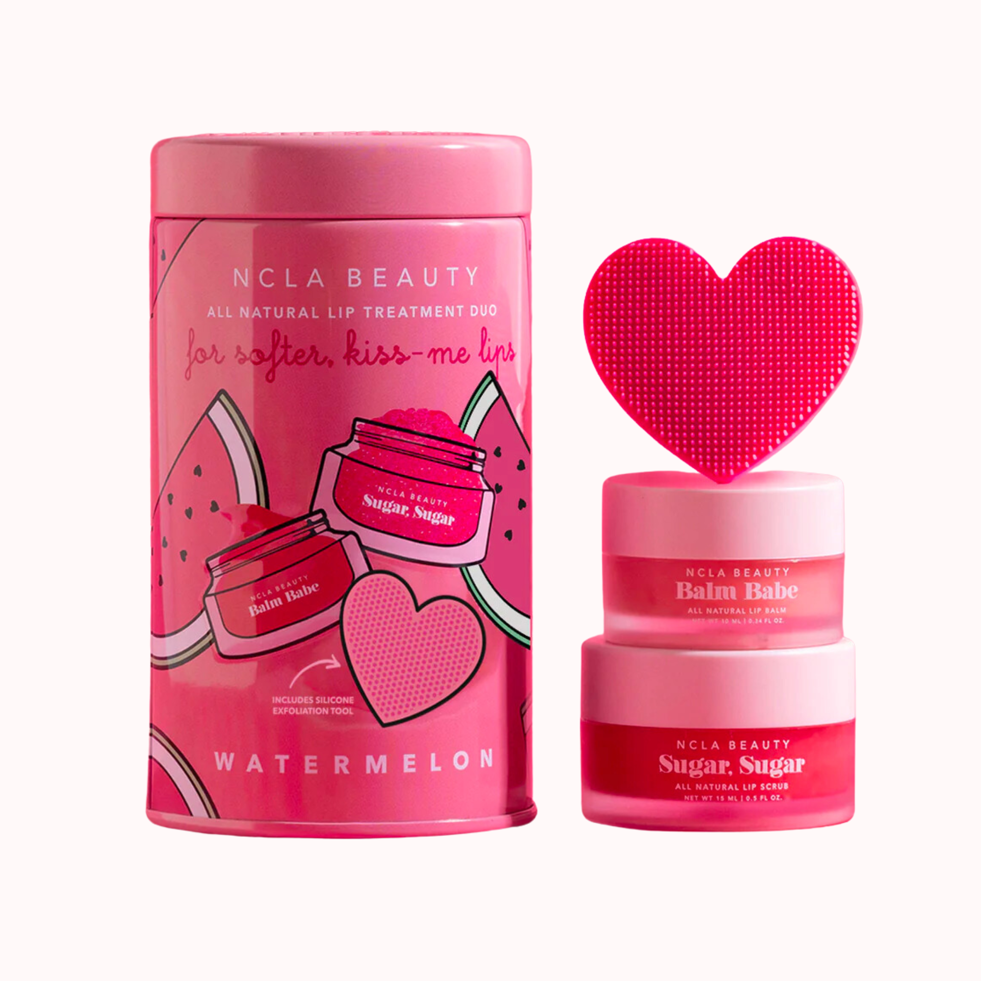 WATERMELON LIP CARE DUO + LIP SCRUBBER