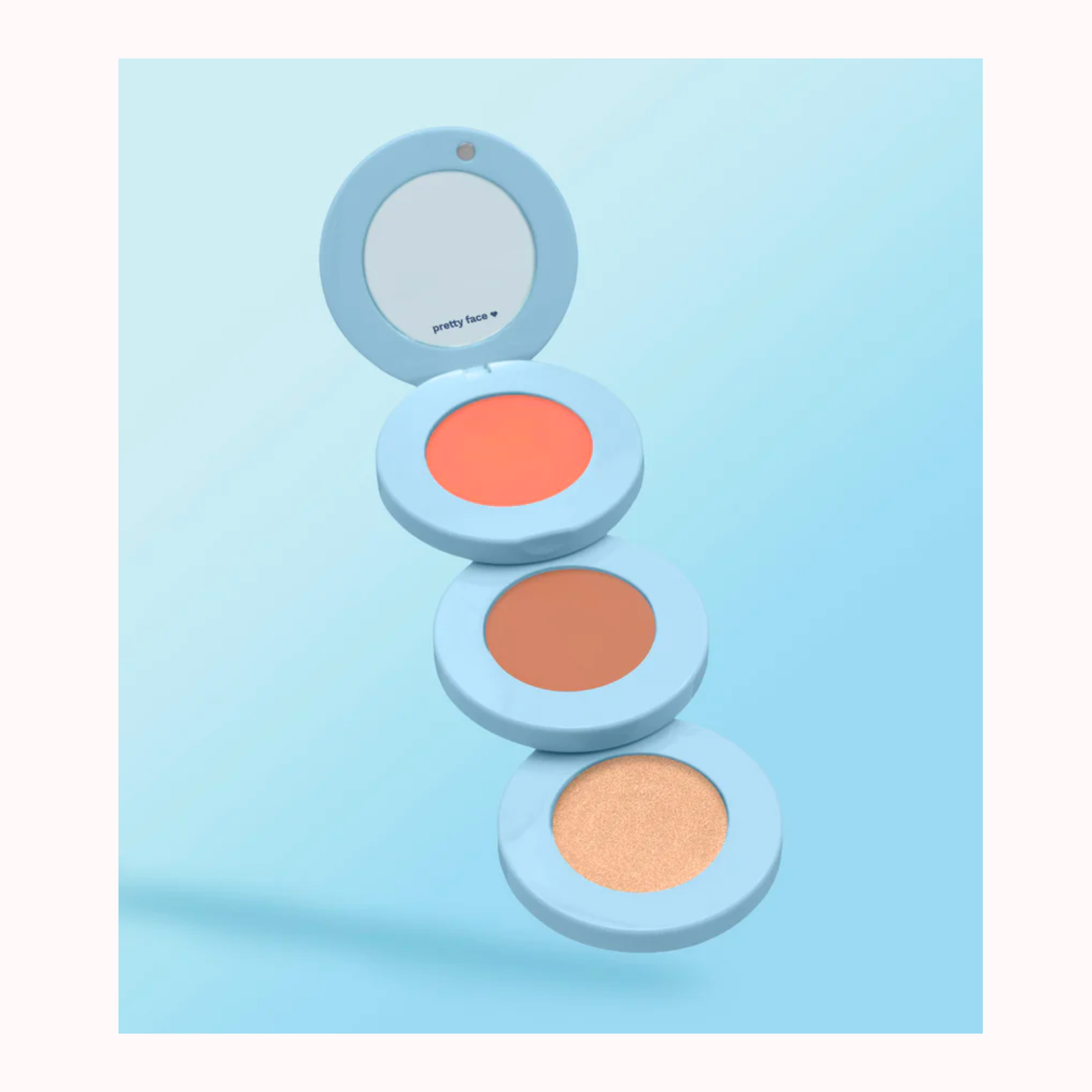 Stack the Odds Blush, Bronzer & Highlighter Trio SIN CAJA NUEVO