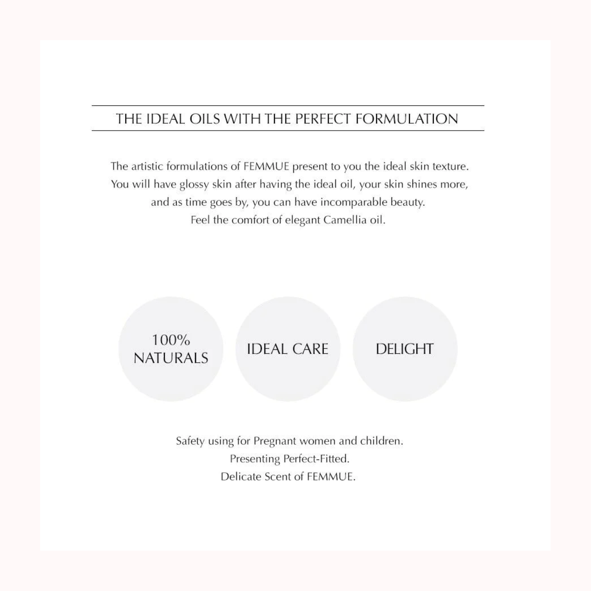 Ideal Oil Camellia