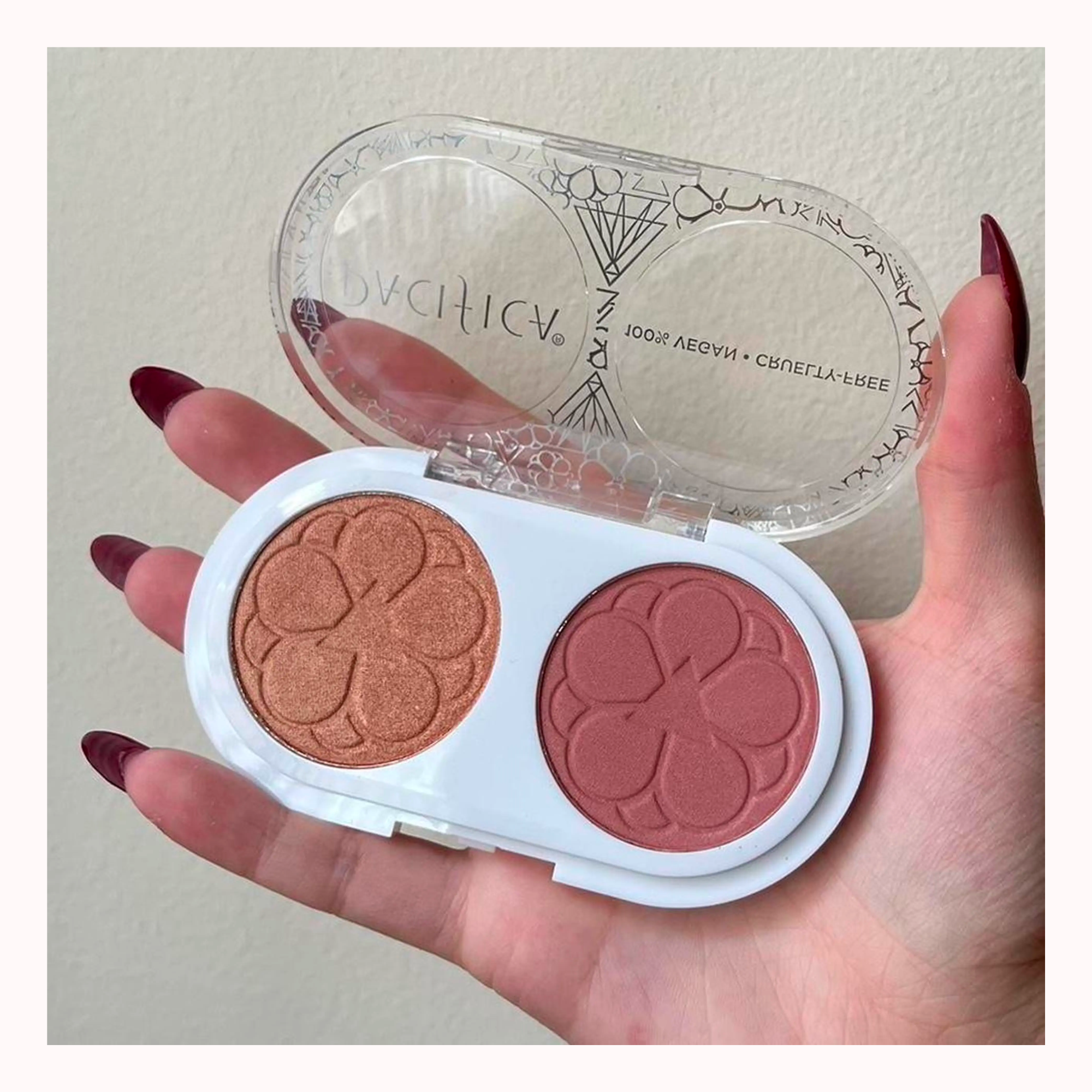 Cherry Gold Highlighter & Blush In Rose Gold, Cherry Spirit