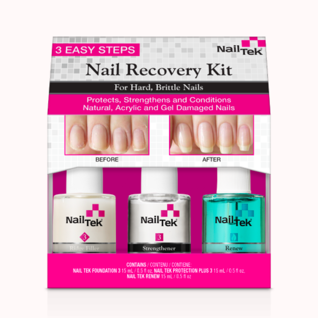 Nail Recovery Kit For Hard, Brittle Nails