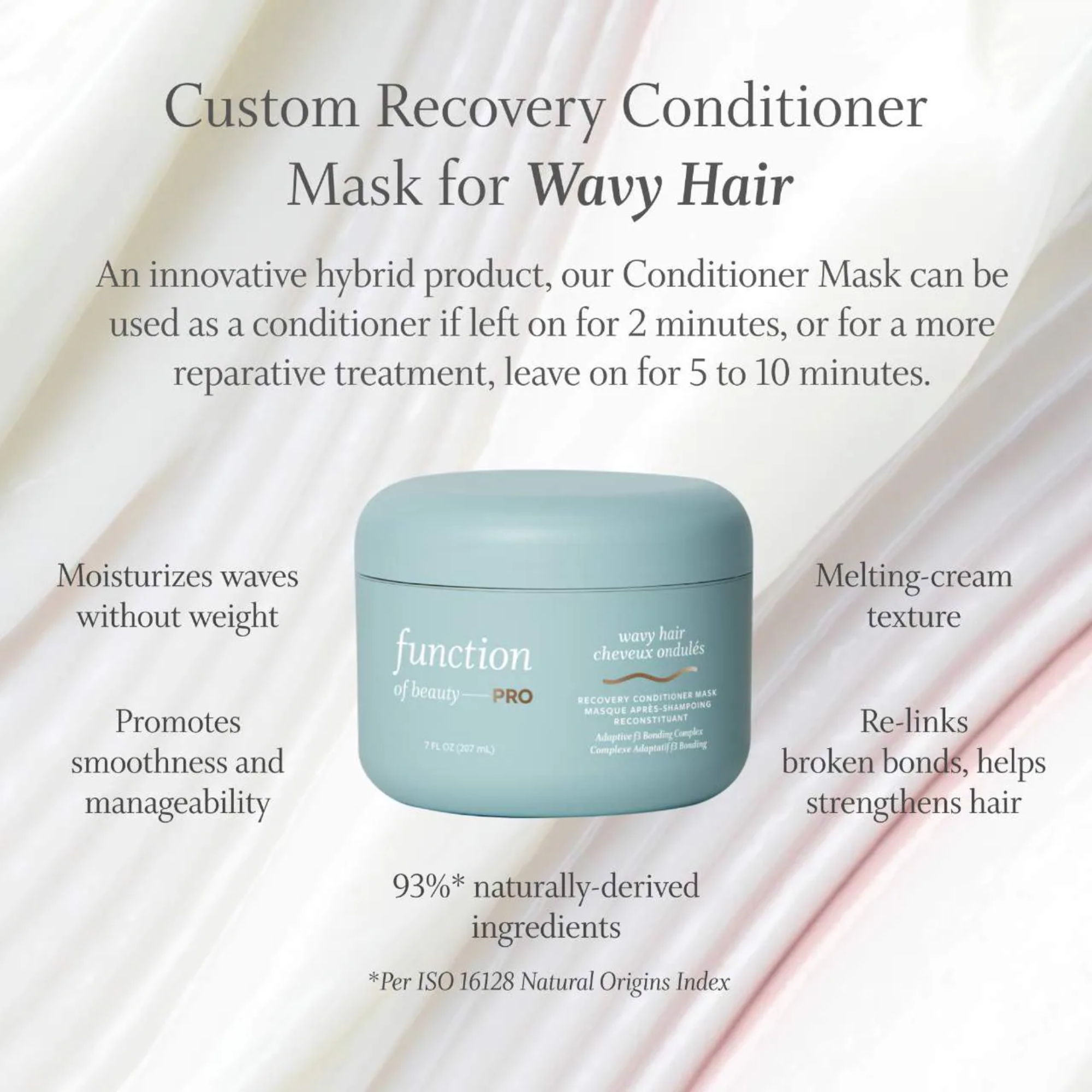 Bond Repair Custom Conditioner Mask For Wavy, Damaged Hair