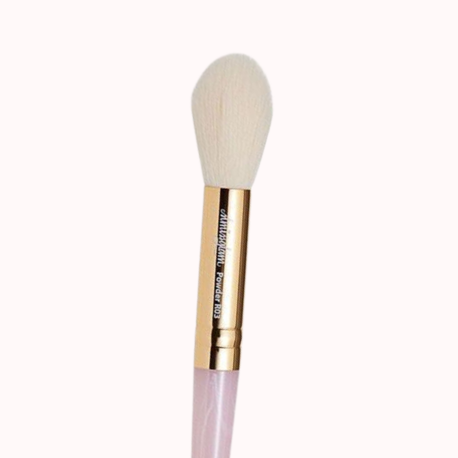 Pink Rose Marble Powder R03  Brush