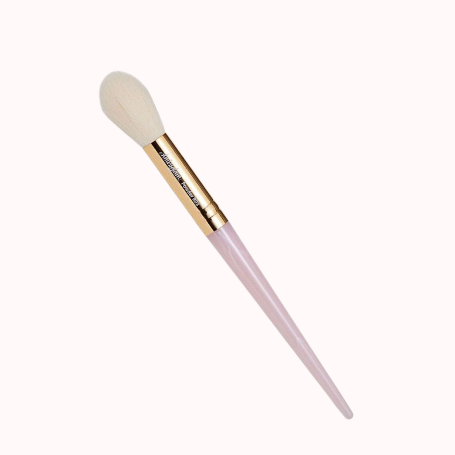 Pink Rose Marble Powder R03  Brush