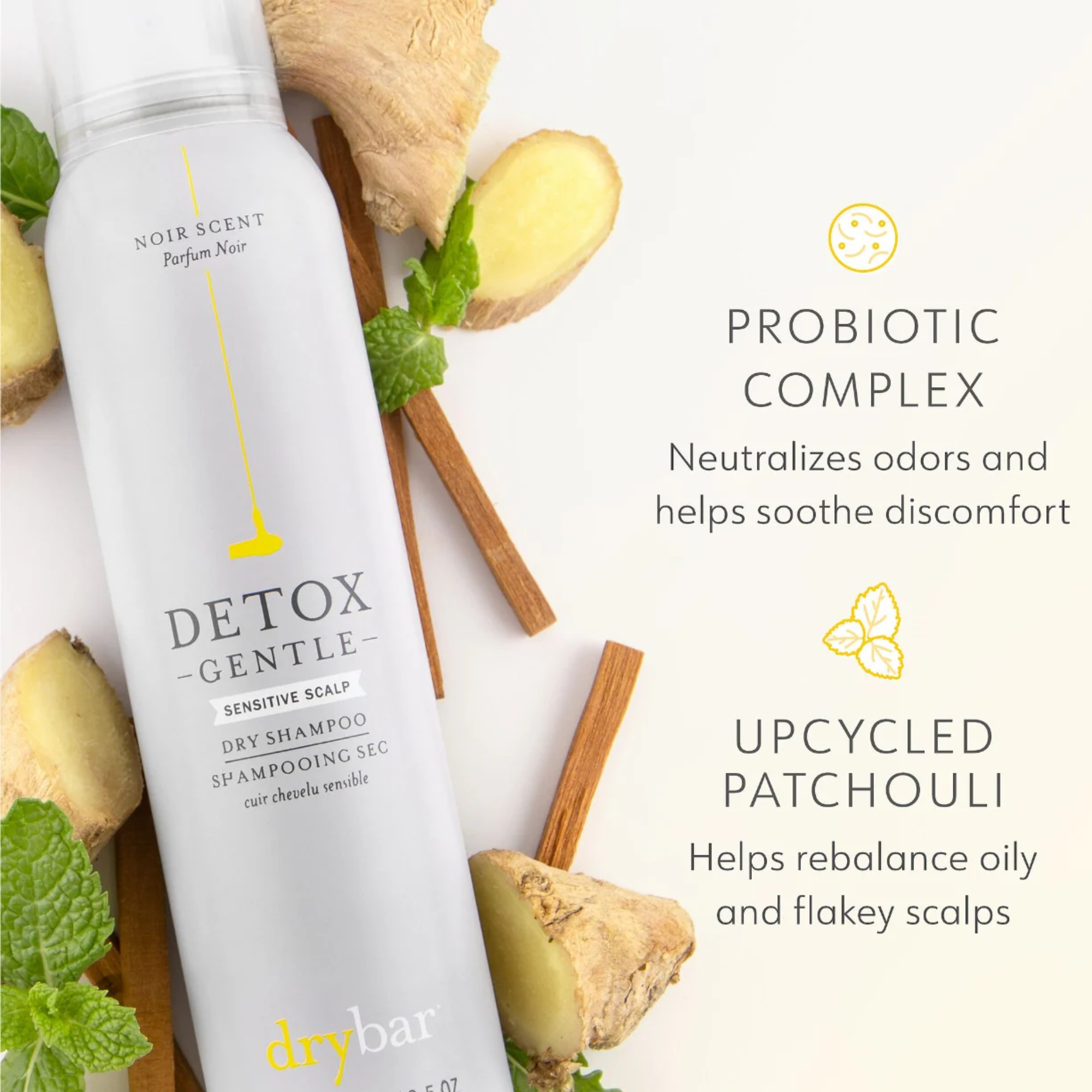 Detox Gentle Dry Shampoo Sensitive Scalp