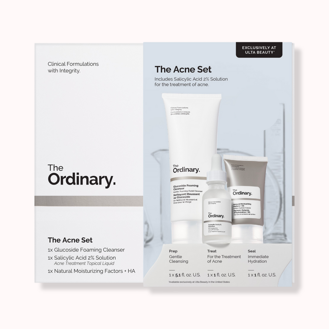 The Acne Set: 3-Step Regimen Kit