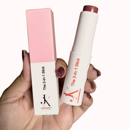 The 3-in-1 Stick : blush, highlighter, or lipstick