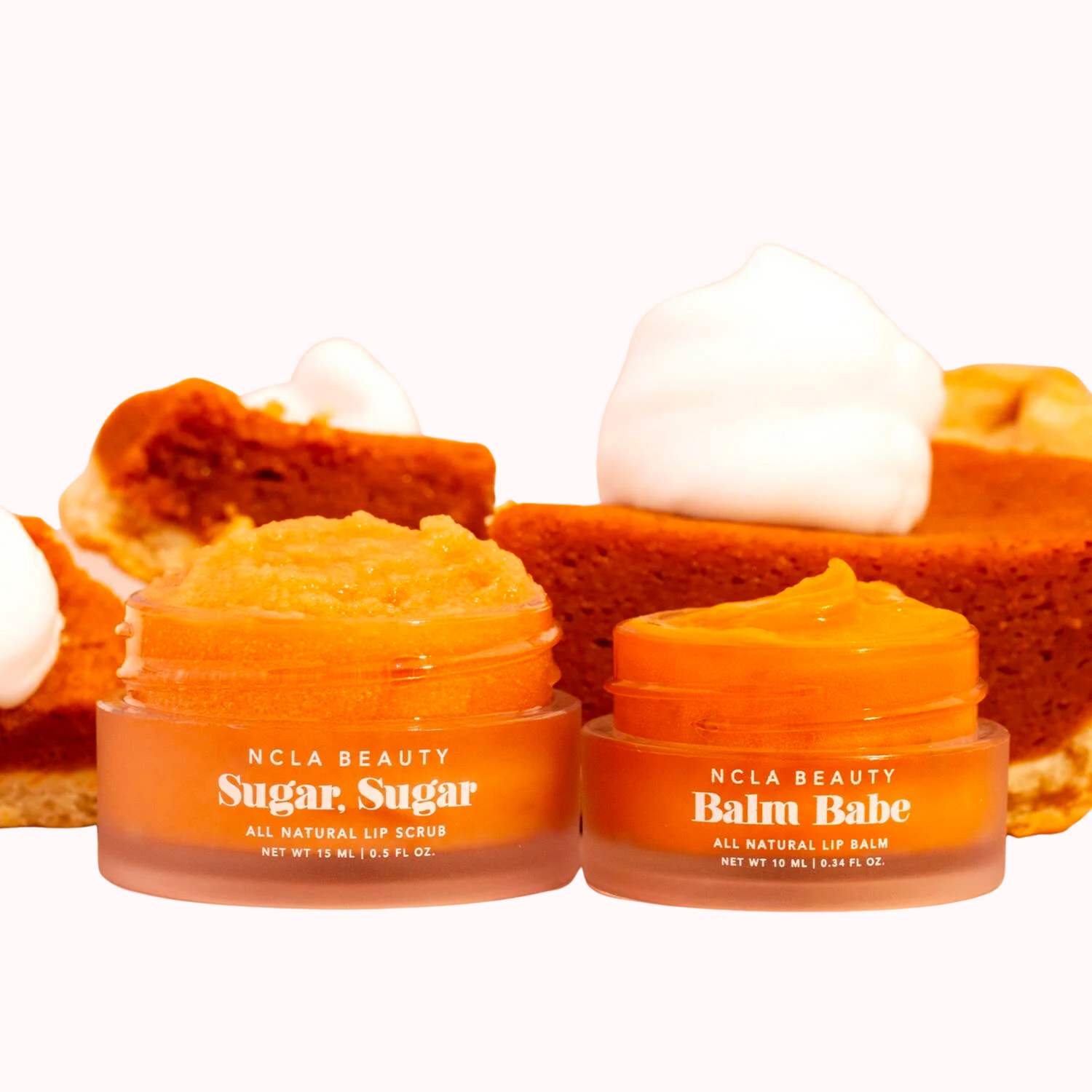 Pumpkin Pie Lip Duo (Lip Scrub + Lip Balm)