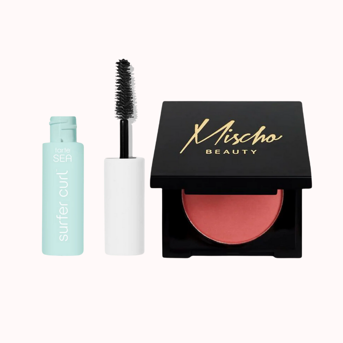 Combo Blush Mischo  + Mascara de Pestañas  Tarte