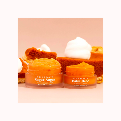 Pumpkin Pie Lip Duo (Lip Scrub + Lip Balm)