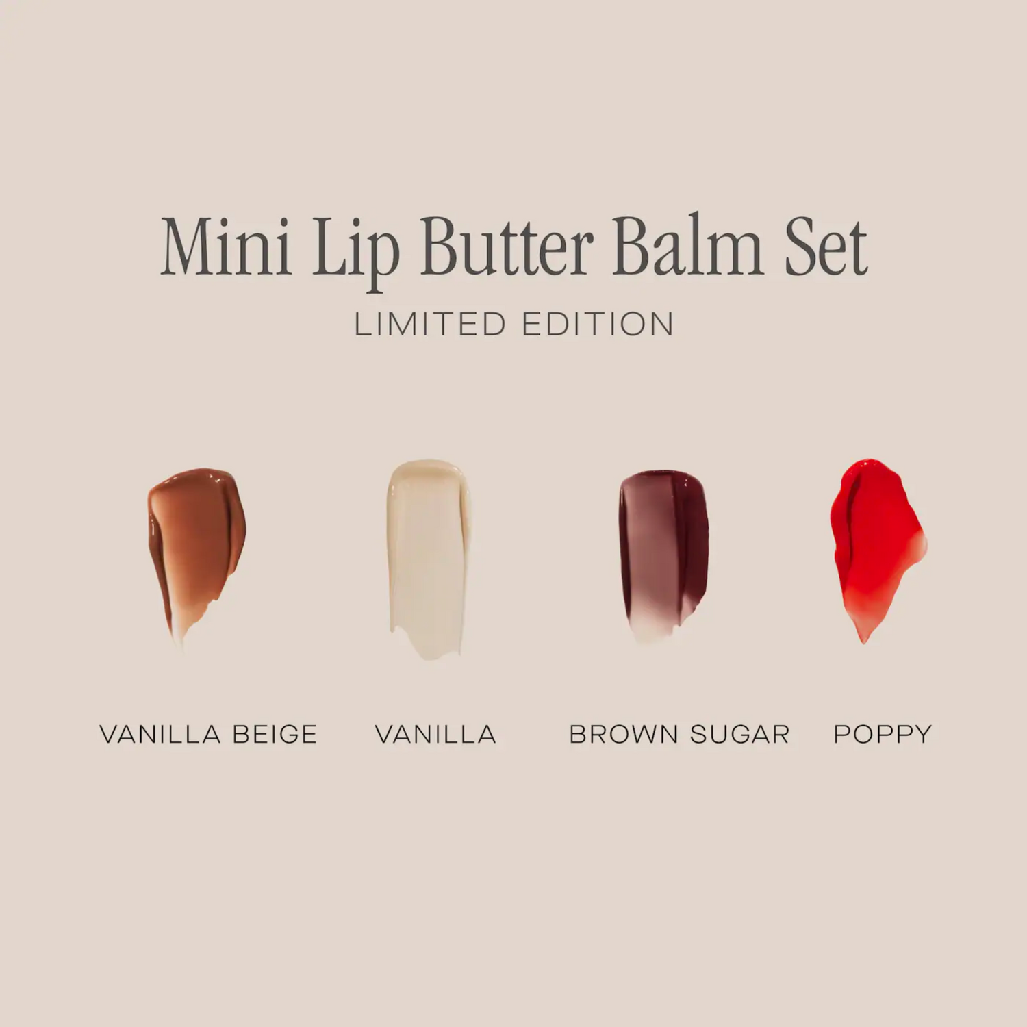 The Mini Lip Butter Balm Set