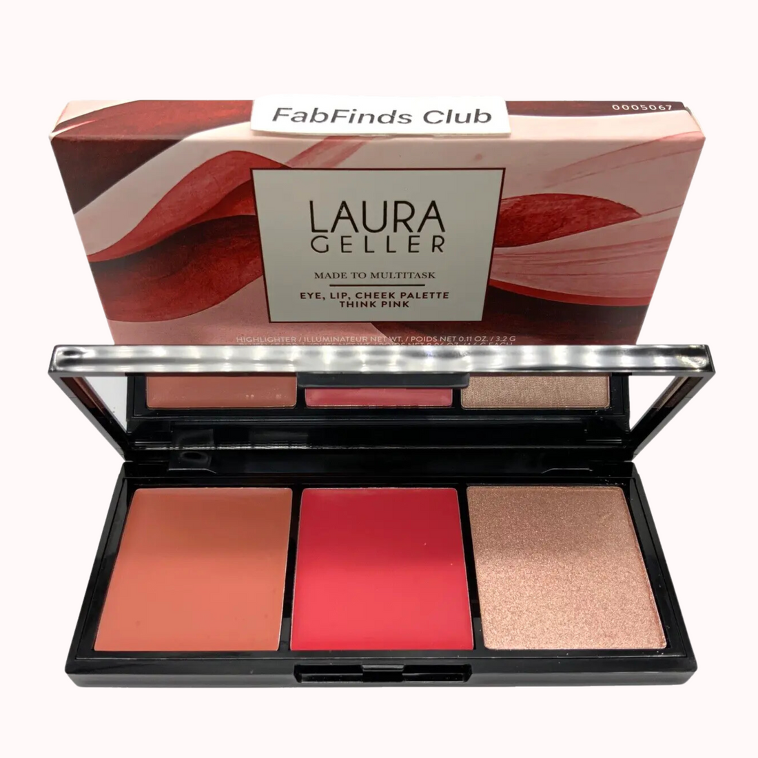 Eye, Lip, Cheek Palette Made To Multitask Think Pink