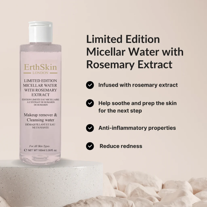 Limited Edition Micellar Water With Rosemary Extract