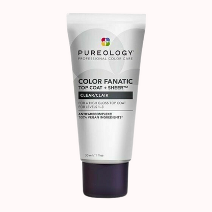 Mini Color Fanatic Top Coat Clear Hair Gloss