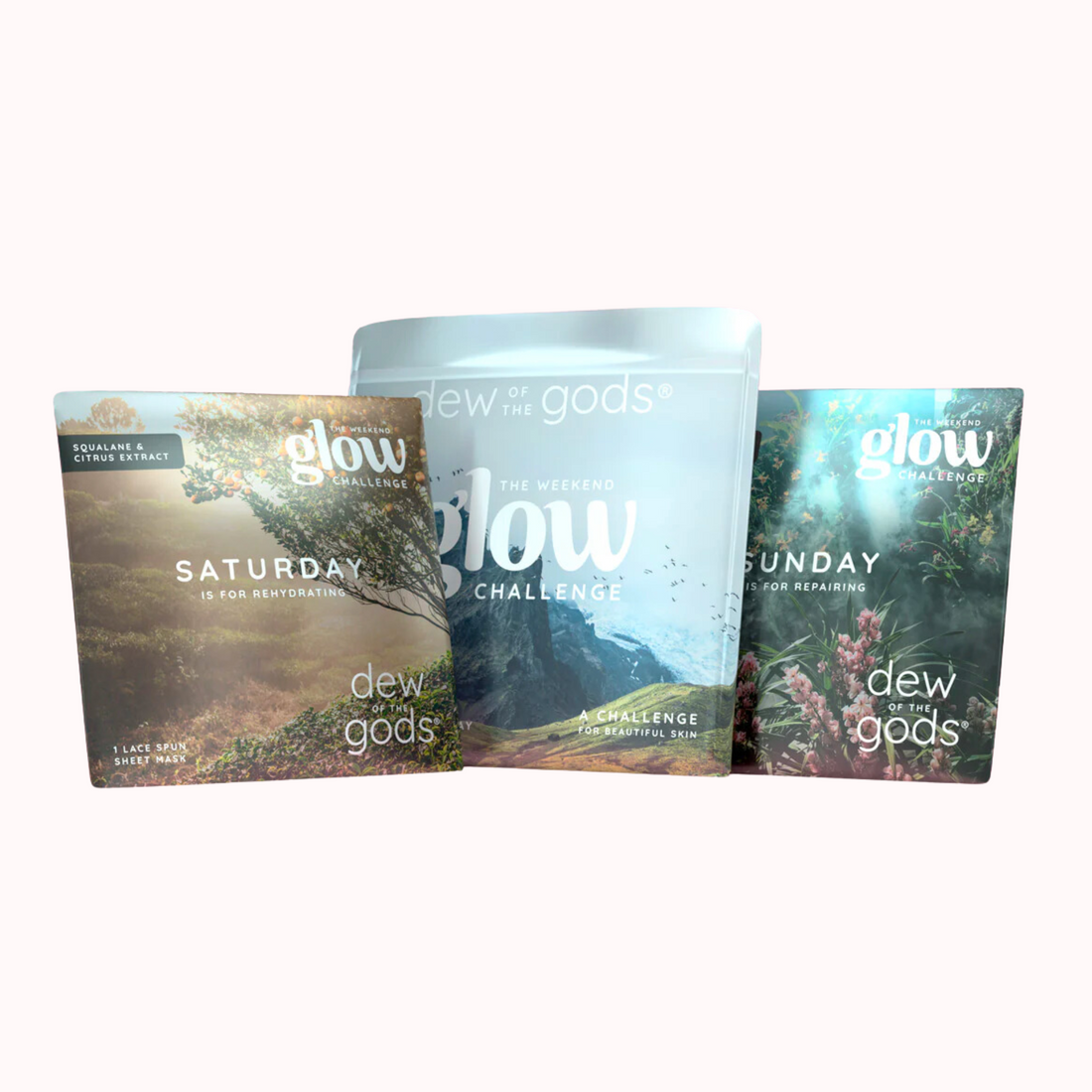 The Weekend Glow Challenge Sheet Masks