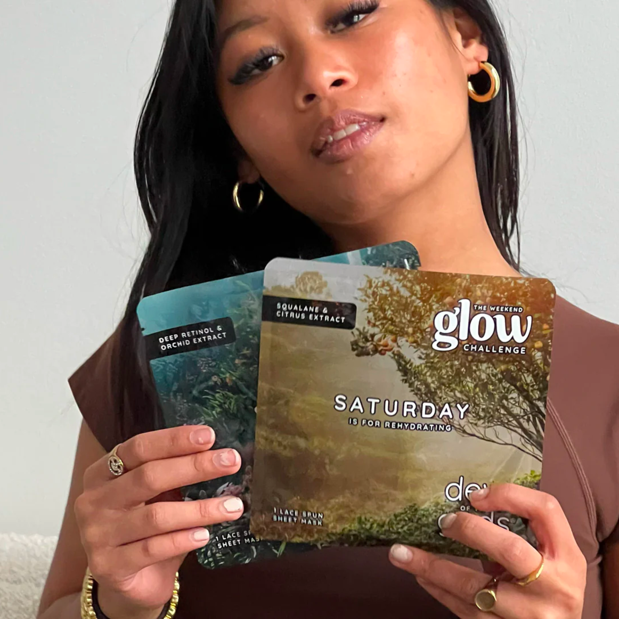 The Weekend Glow Challenge Sheet Masks