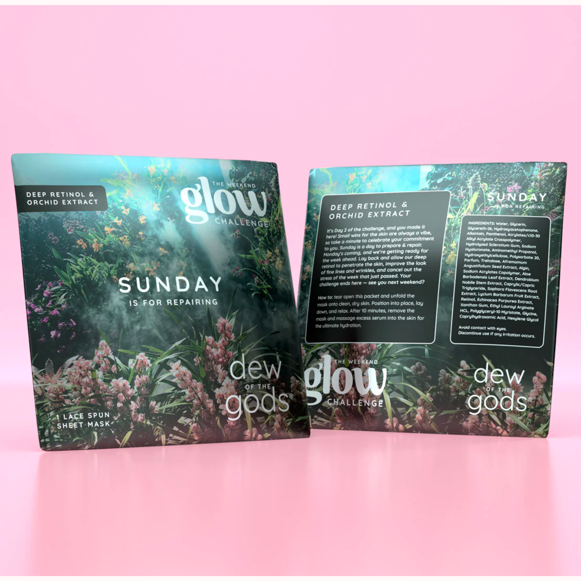 The Weekend Glow Challenge Sheet Masks