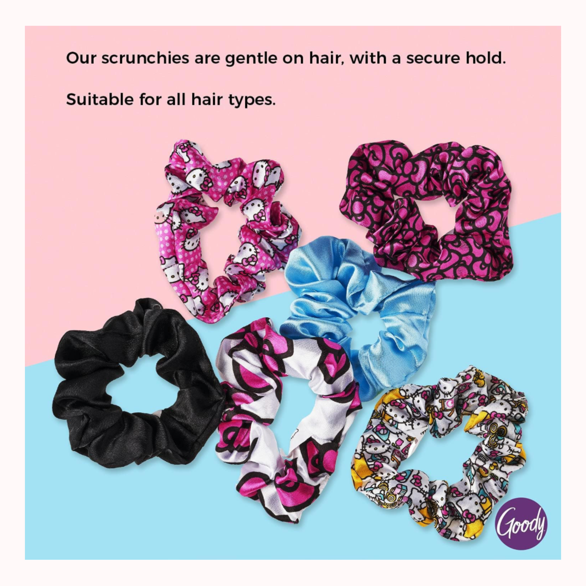 Goody x Hello Kitty Ouchless Scrunchies: