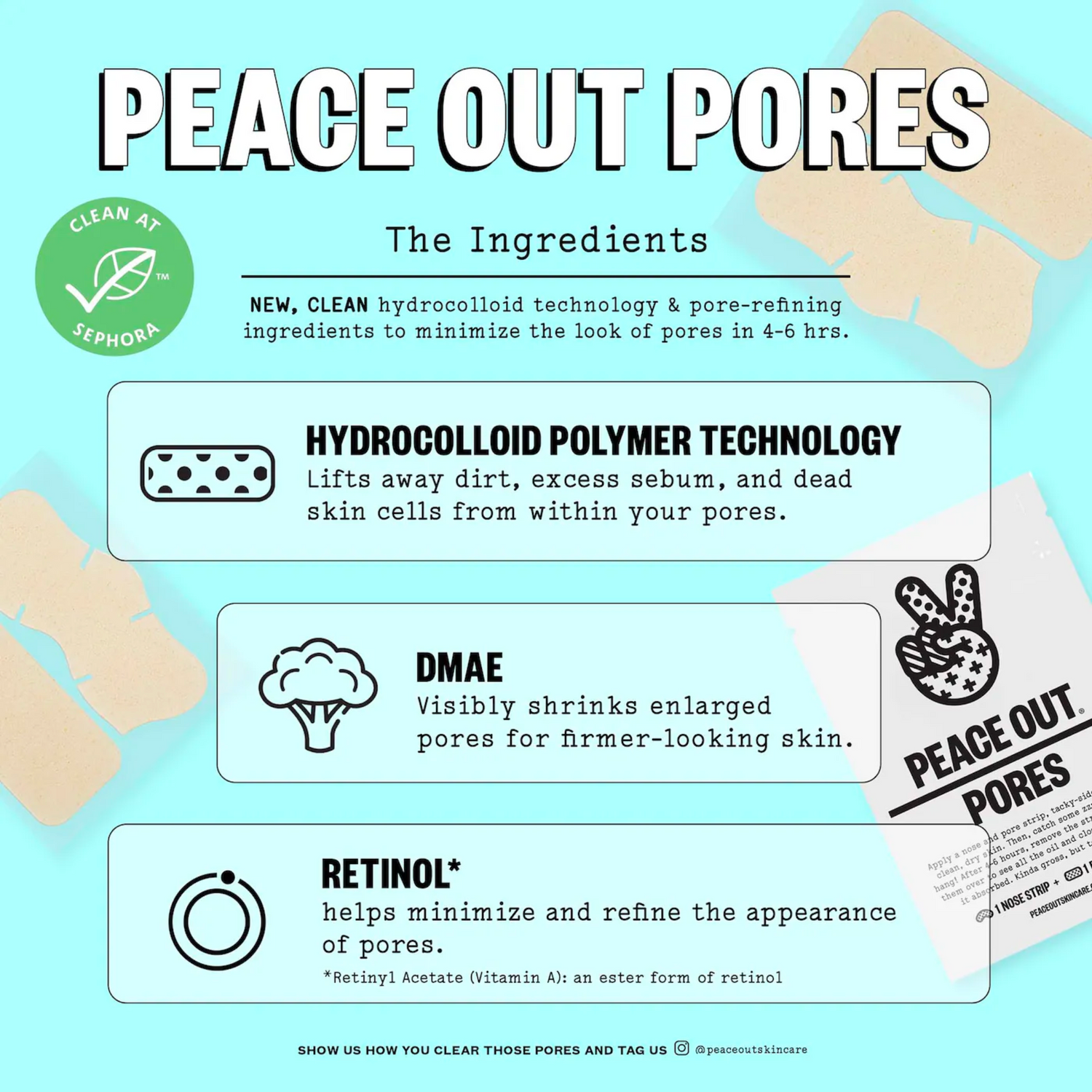 Oil-Absorbing Pore Treatment Strips