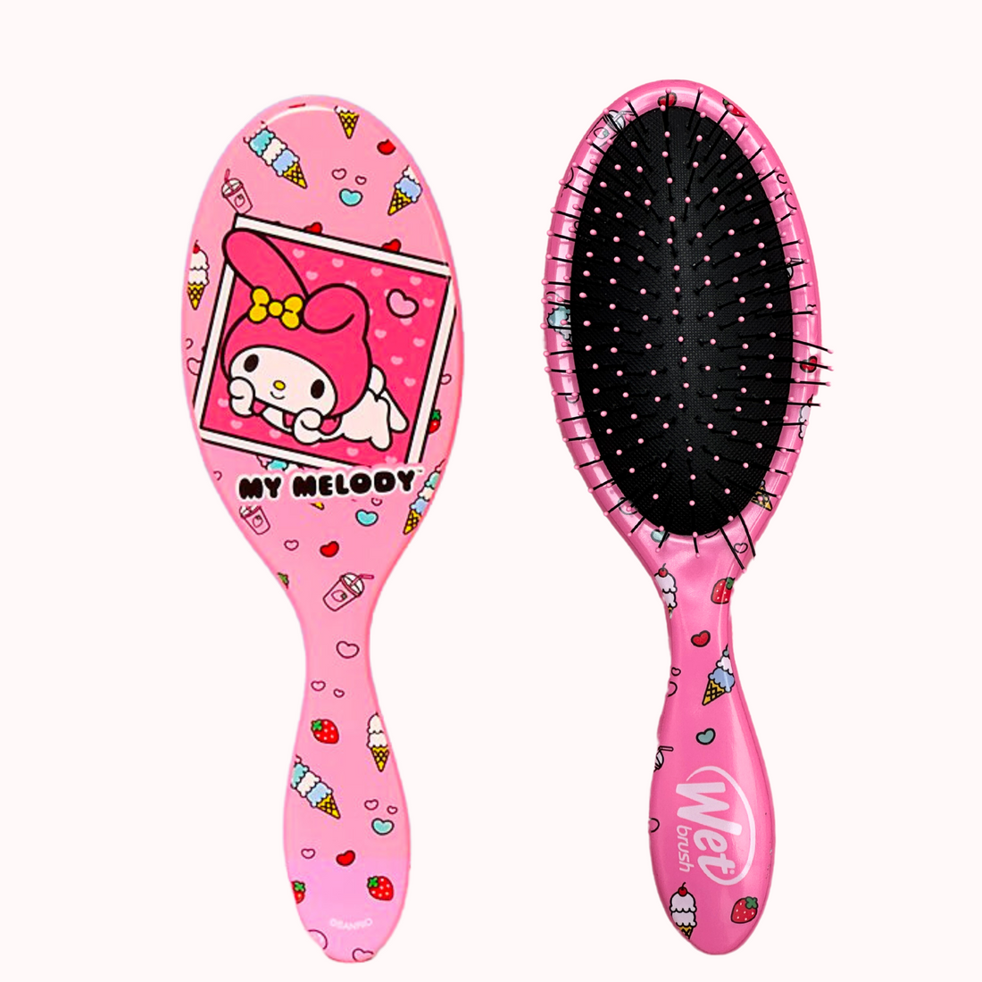 My Melody Wet Brush Detangling Accessory Bundle