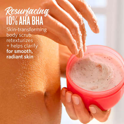 Bom Dia Body Scrub 10% AHA BHA Resurfacing Complex + Crushed Maracujá Seeds