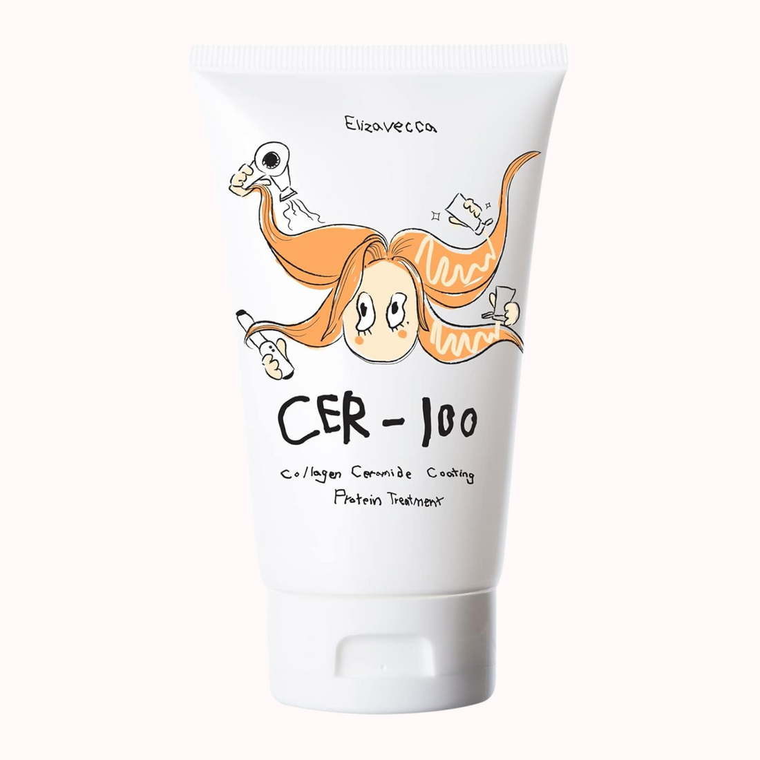 Cer-100 collagen coating hair protein treatment