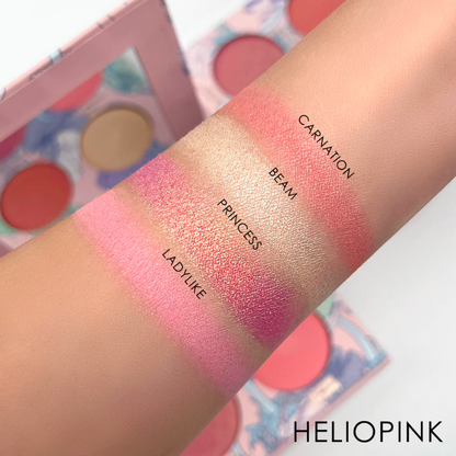 Geranium + Glow - Blush &amp; Highlight Palette