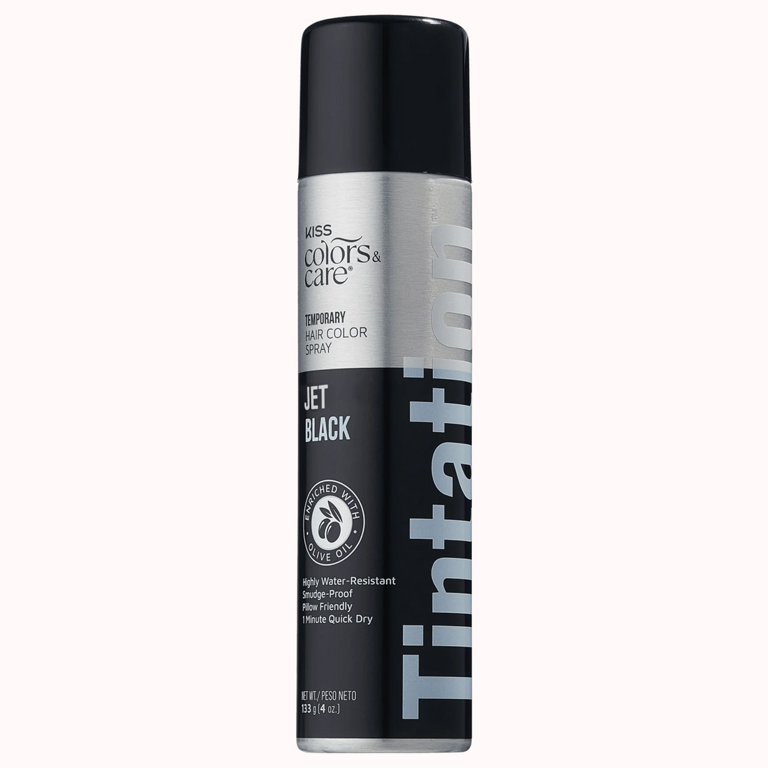 Temporary Hair Color Spray Jet Black