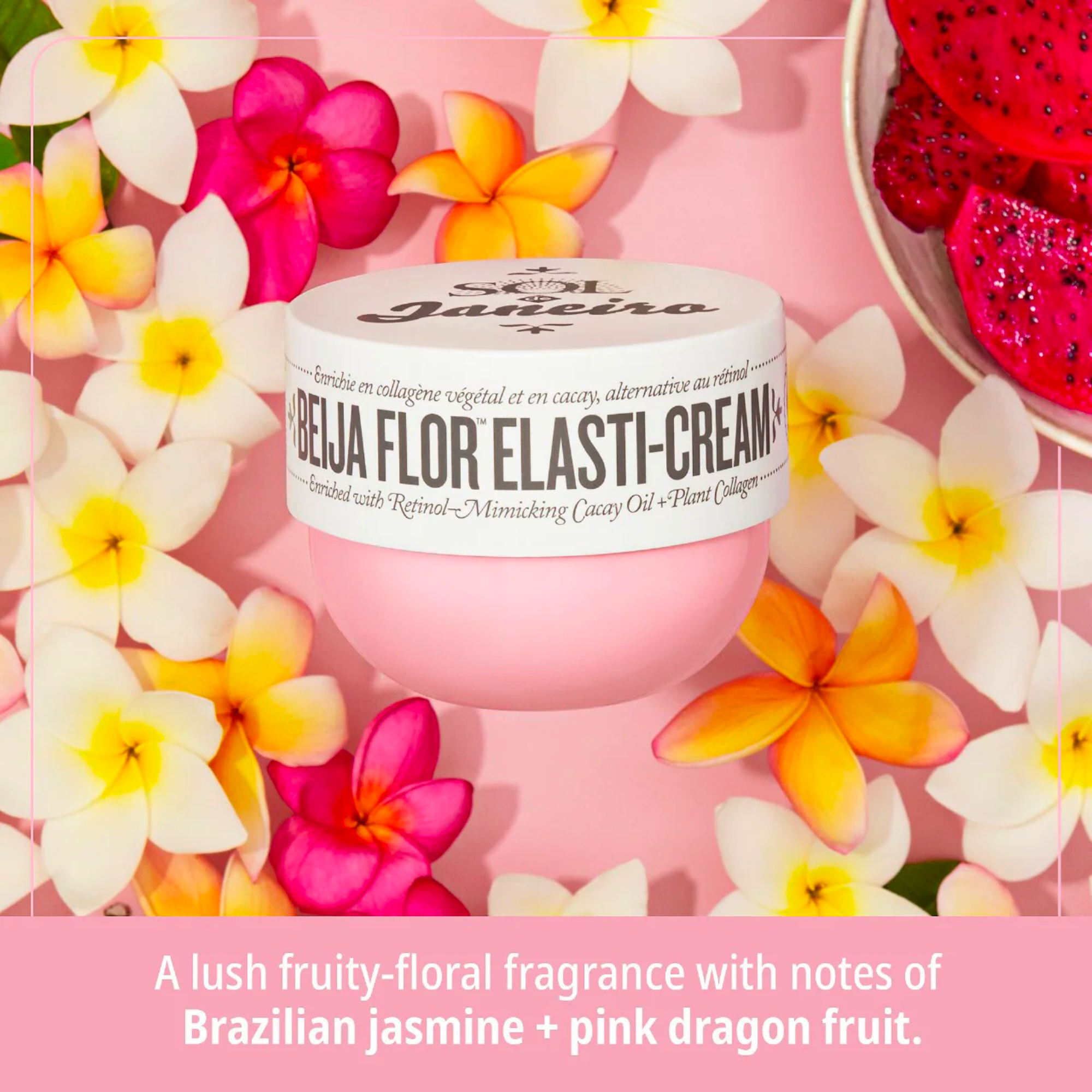 Beija Flor™ Collagen-Boosting Elasti-Cream with Bio-Retinol and Squalane