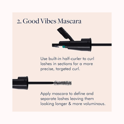 EYE DUO: GOOD VIBES MASCARA + EYE PENCIL