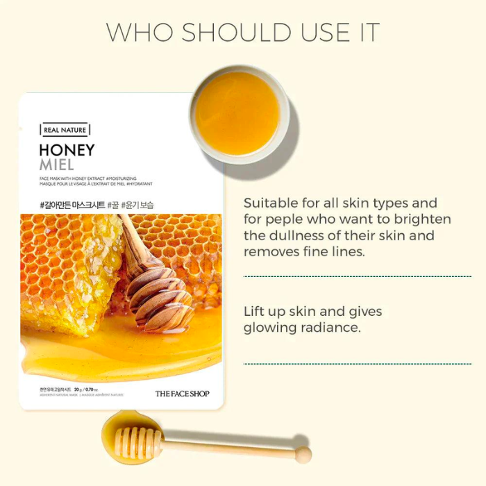 Real Nature Face Mask Honey