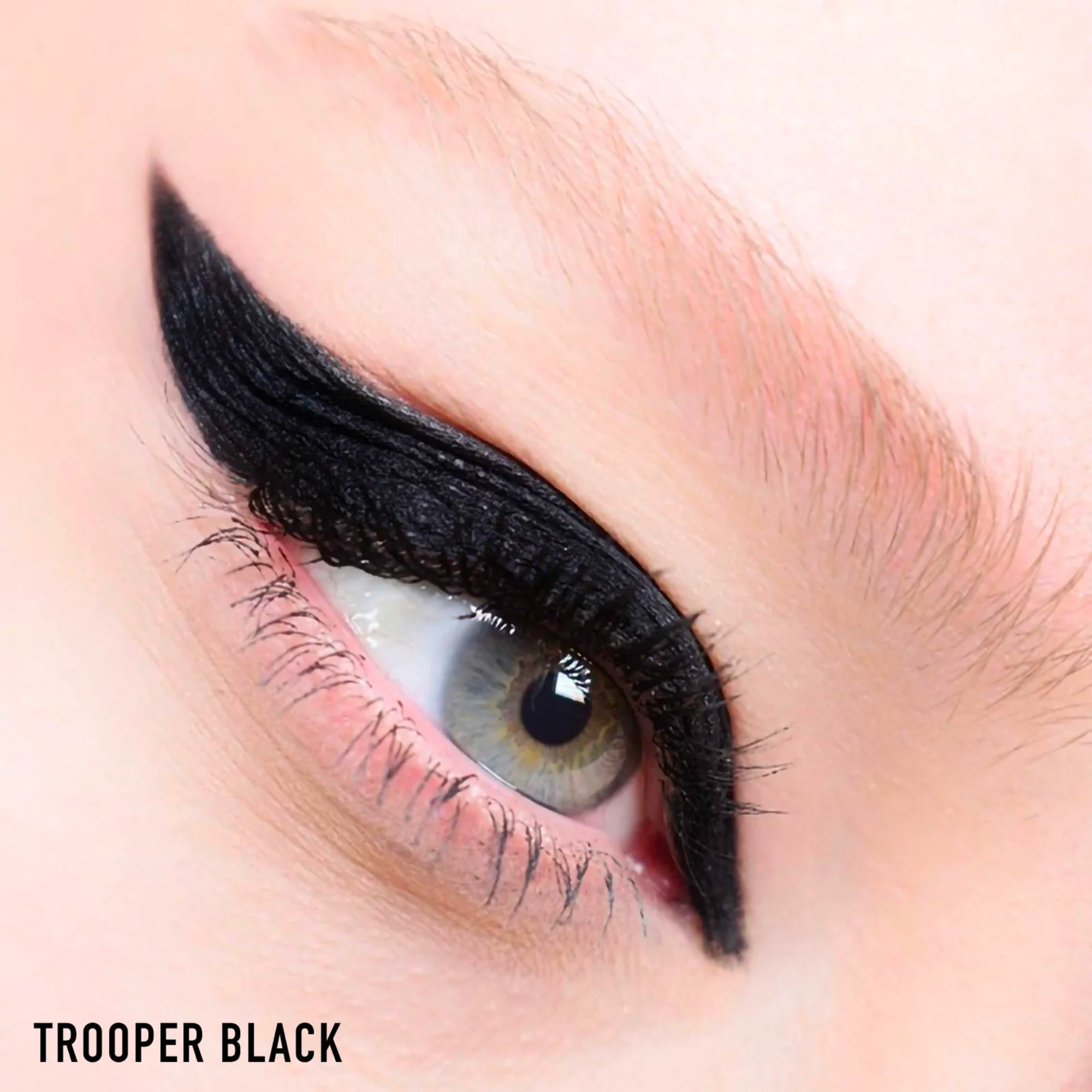 TATTOO PENCIL LINER WATERPROOF LONG-WEAR GEL EYELINER (Trooper Black)