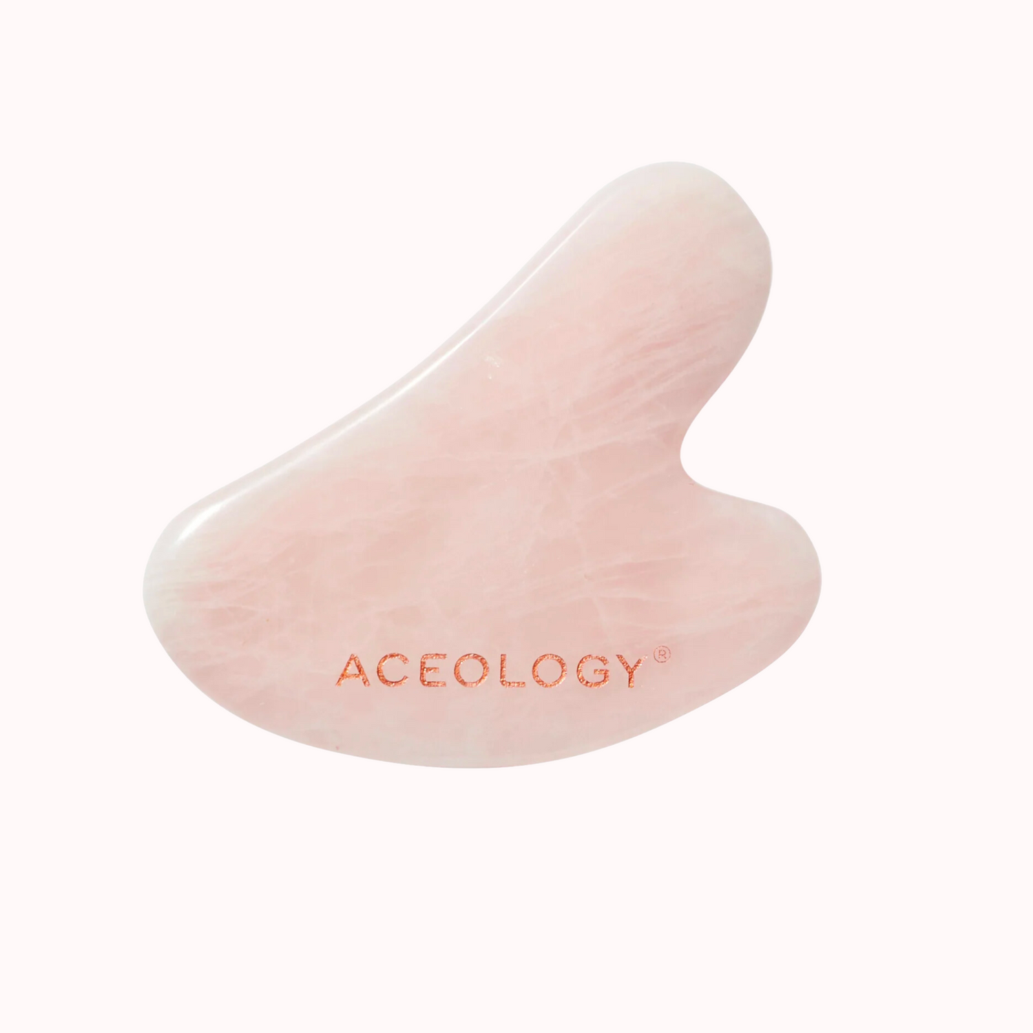 ROSE QUARTZ GUA SHA FACIAL MASSAGER