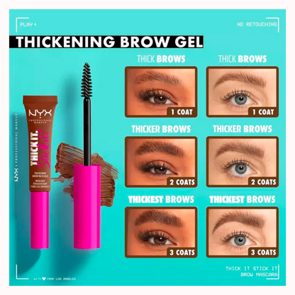 Thick it Stick it! Thickening Brow Gel Mascara