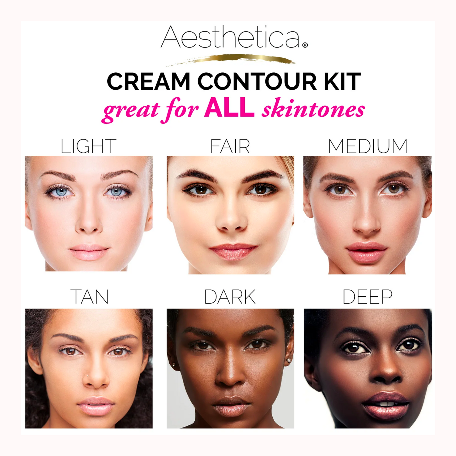 AESTHETICA CREAM CONTOUR KIT