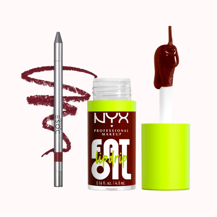 Lip Combo ( Delineador Dose Of Colors + Lip Oil Nyx)