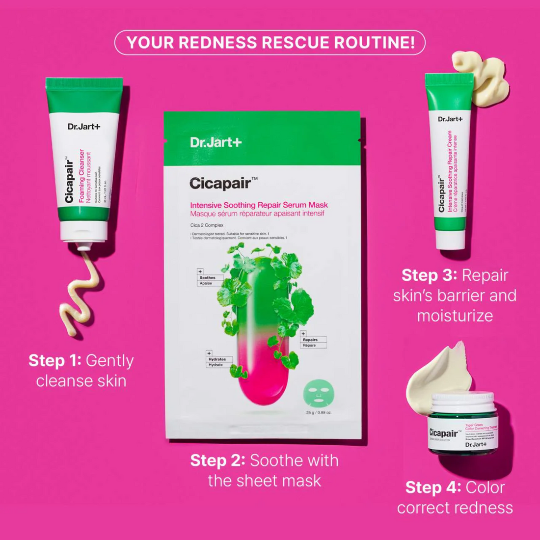 Cicapair™ Redness Rescue Kit for Sensitive Skin