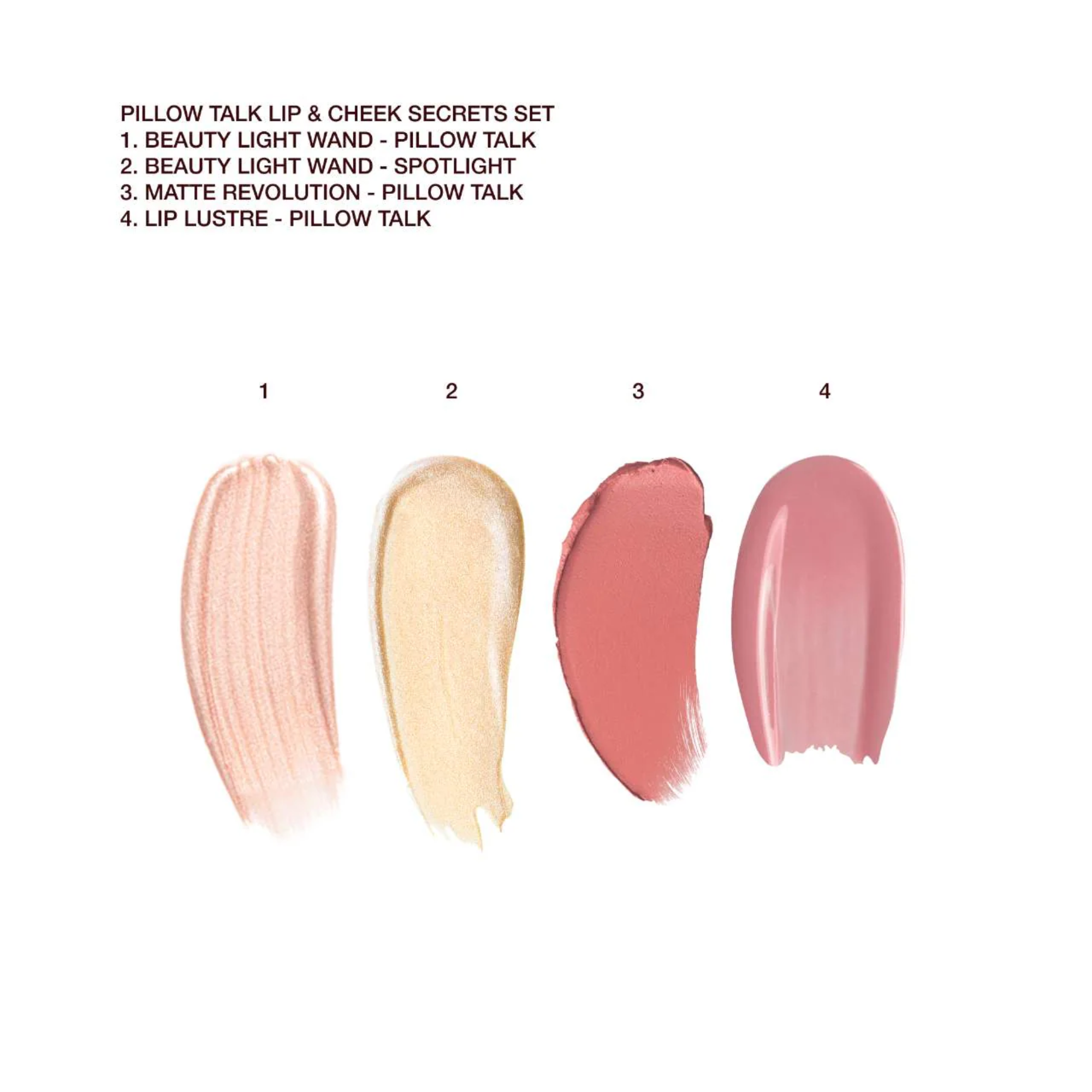 Pillow Talk Lip And Cheek Secrets Set Charlotte Tilbury