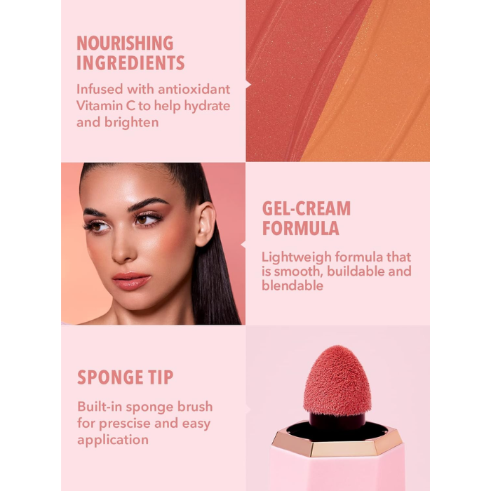 Color Bloom Liquid Blush Matte Finish-Love Cake