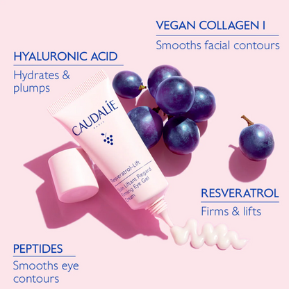 Caudalie Mini Resveratrol Lift Firming Eye Gel-cream 5mL
